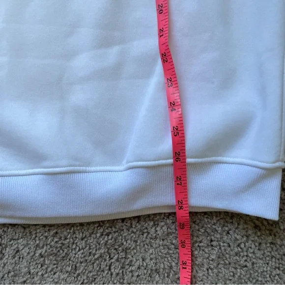 Cato Italian Sweatshirt Large White With Black Bee - Picture 6 of 10